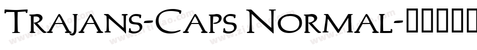 Trajans-Caps Normal字体转换